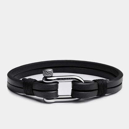 AvaStil™ | Titan-Haken-Lederarmband