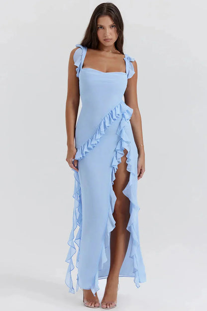 Elara™ | Stilvolles Maxi mit Schlitz