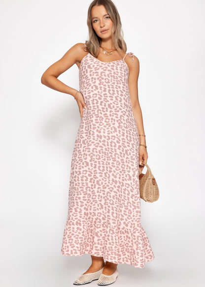 Sibylla™ | Leo-Print Sommerkleid