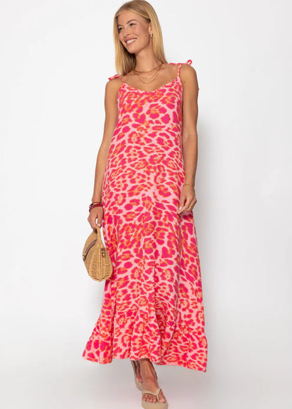 Sibylla™ | Leo-Print Sommerkleid