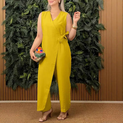 Viola™ | Jumpsuit mit V-Ausschnitt
