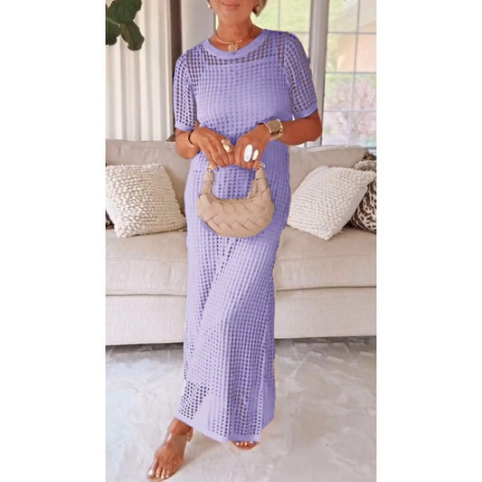 Elyra™ | Lässiges Hollow-Maxikleid-Duo