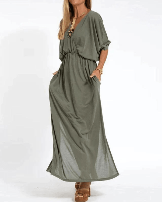 Fenetia ™ | Stilvolles, gemütliches Maxikleid